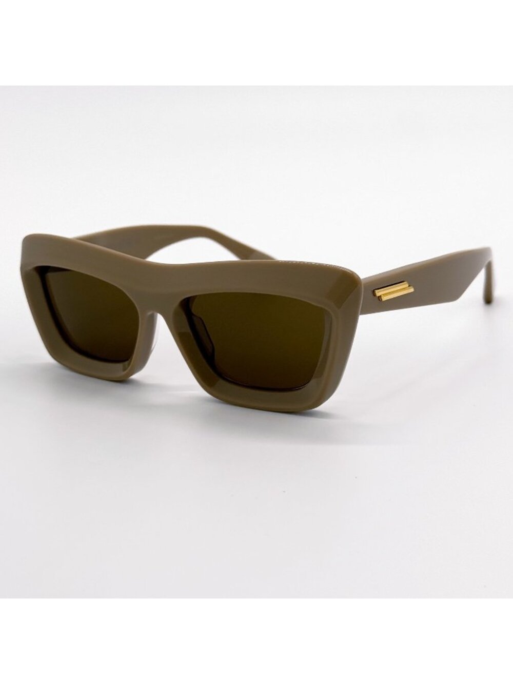 NEW BOTTEGA VENETA SUNGLASSES BV1283S 003 WOMEN BROWN EYEWEAR